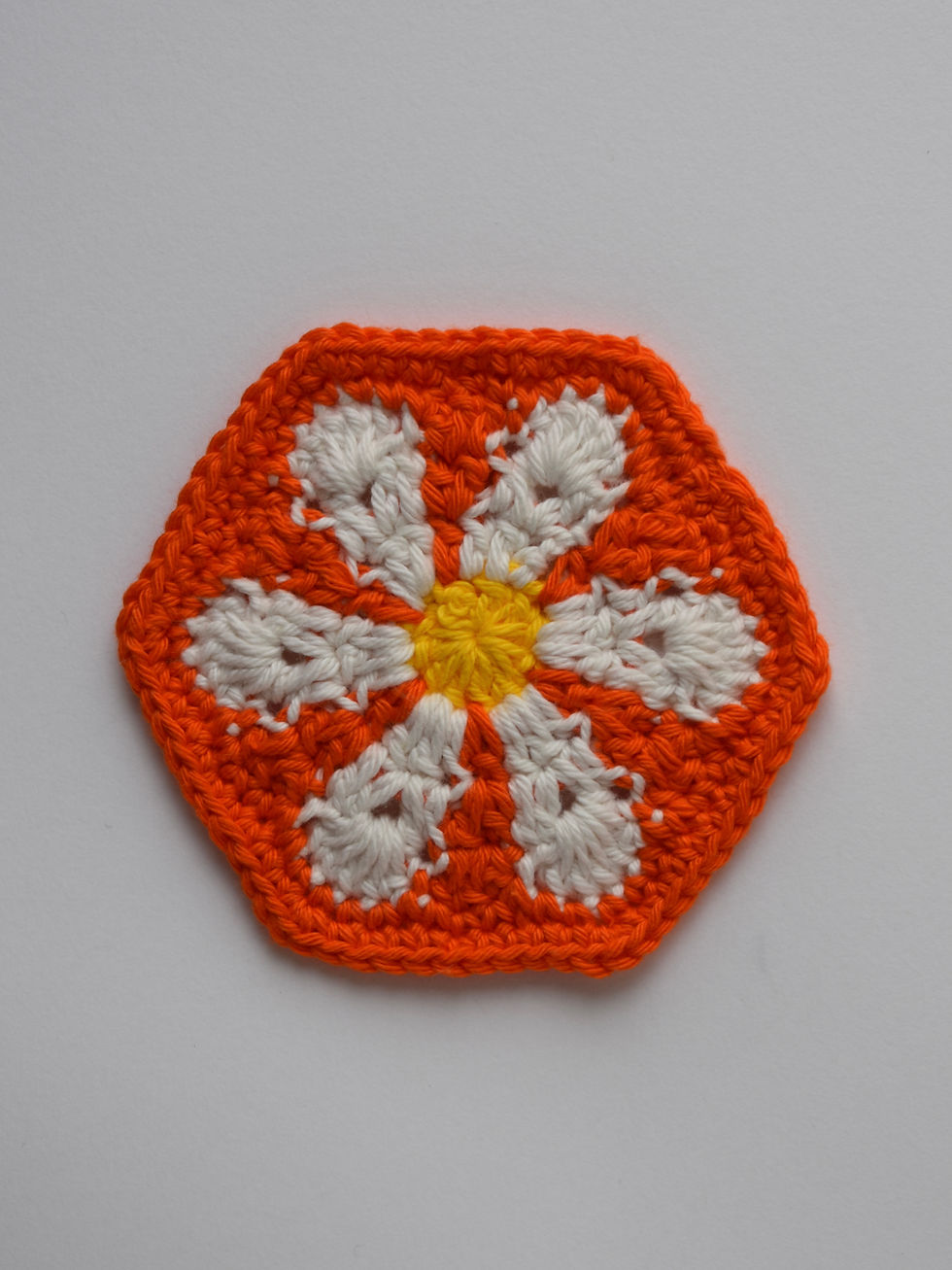 Thumbnail: Crocheted flower coasters