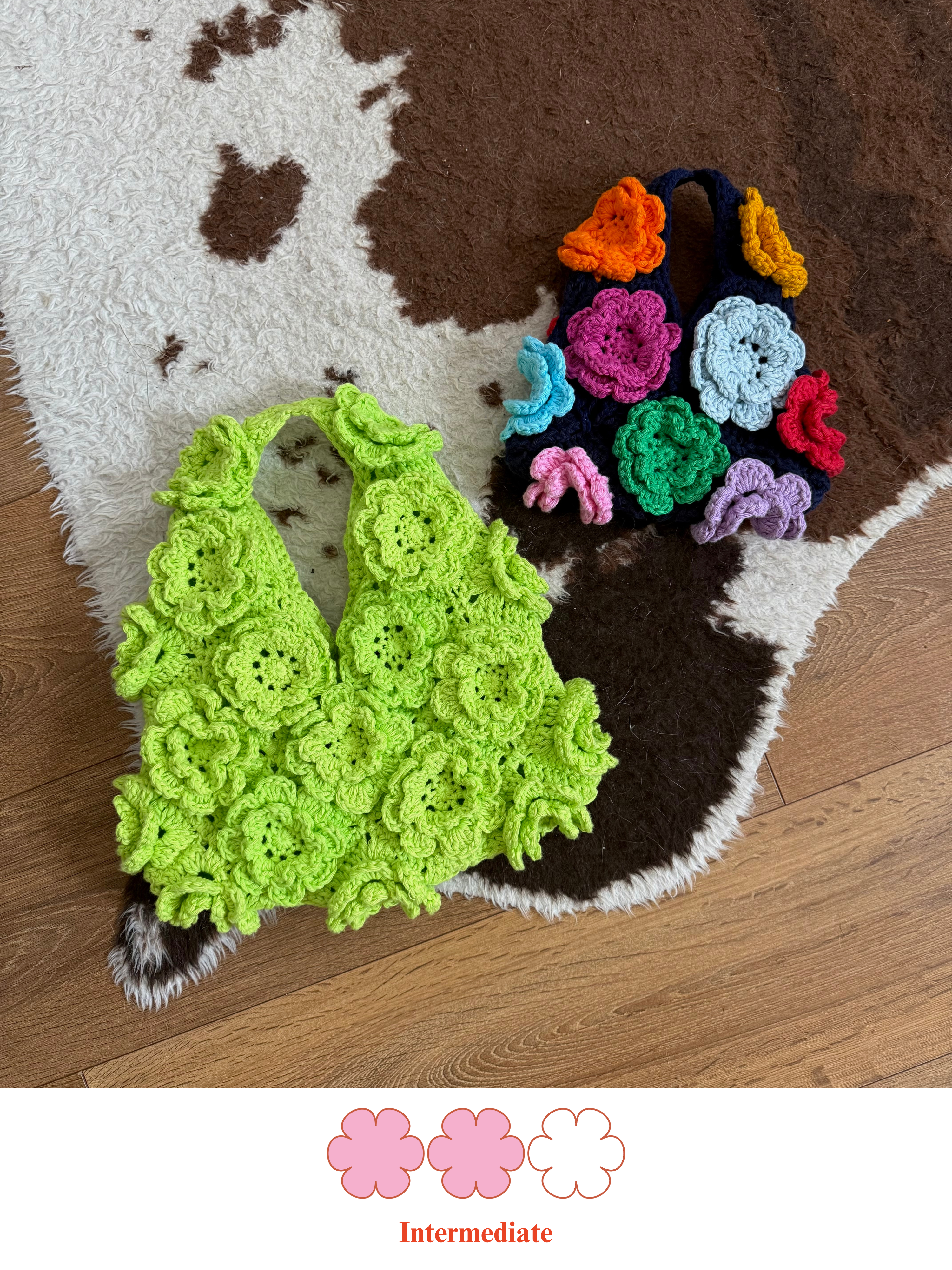 It's a Blooming Bag- PDF crocheted pattern