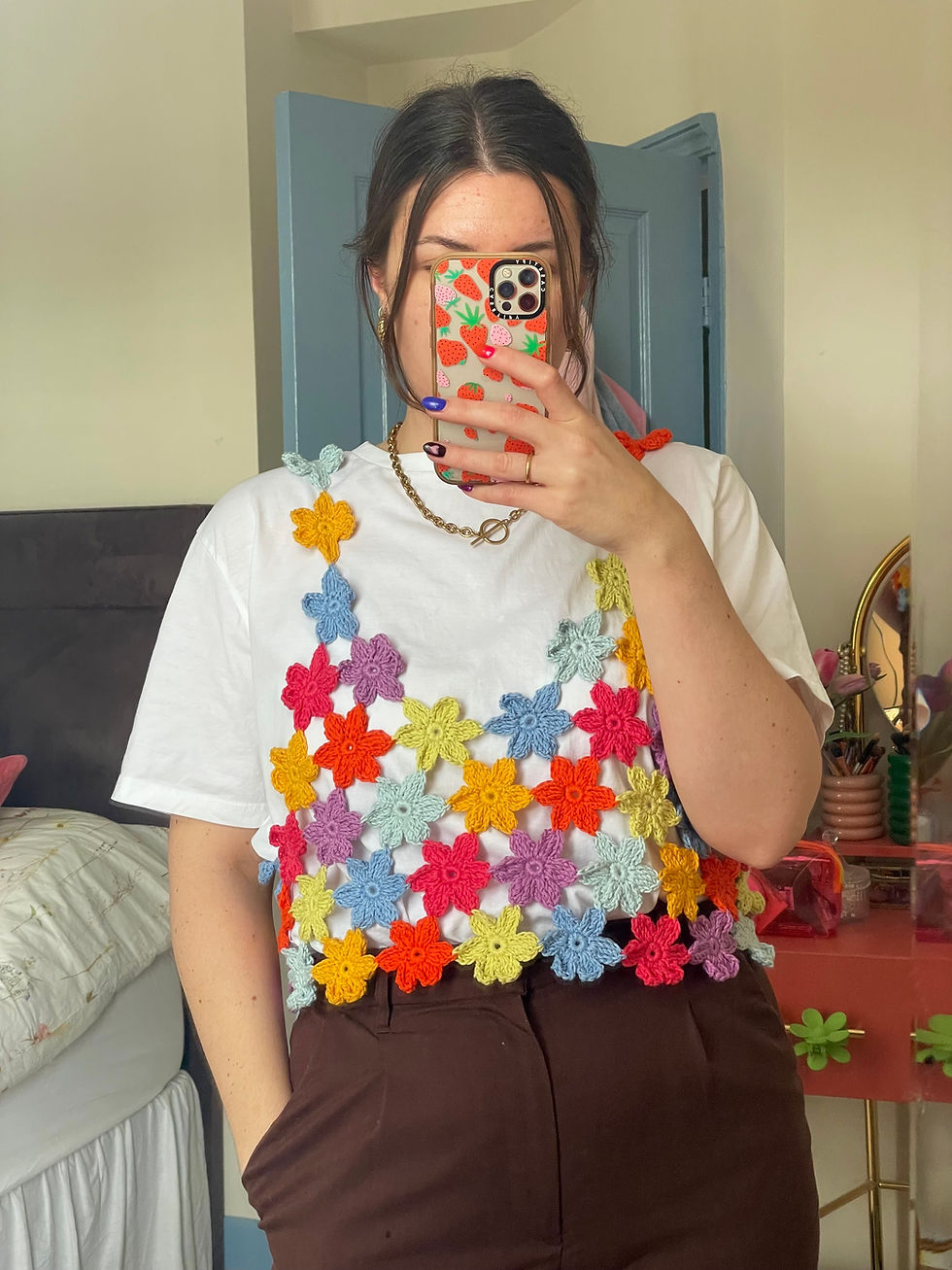 Thumbnail: Daisy Chain top/dress- PDF crochet pattern