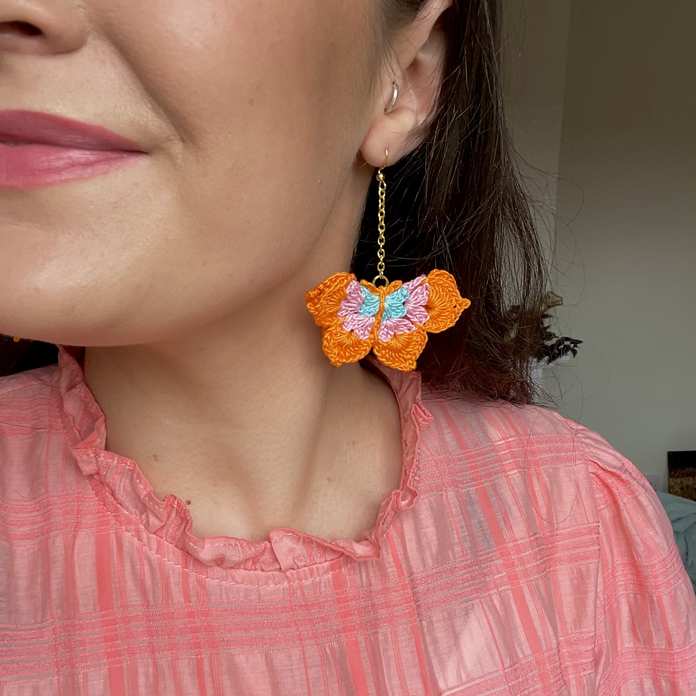 Thumbnail: Butterfly earrings
