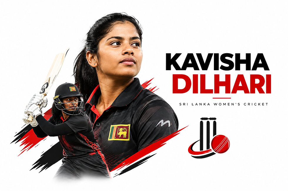 Kavisha Dilhari Sri Lanka cricketer