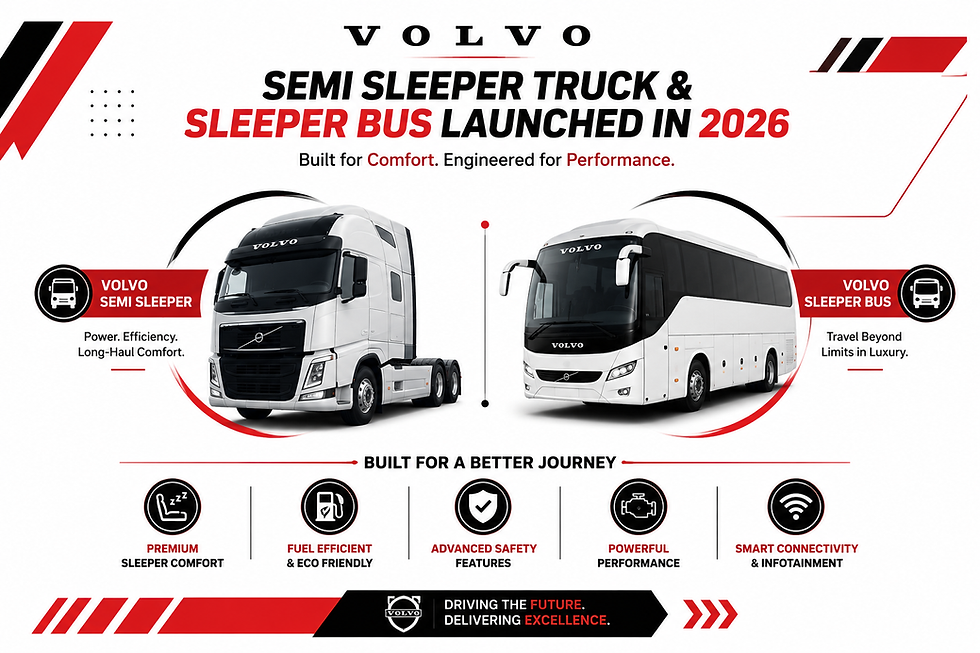 Volvo 9600 Seater-Sleeper coach