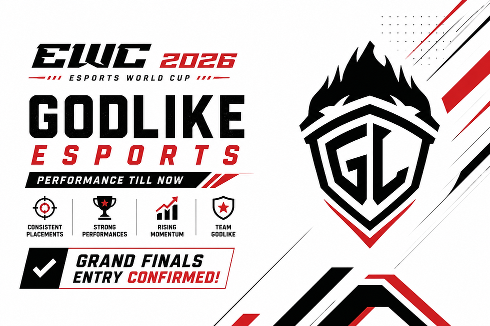 GodLike Esports EWC 2026