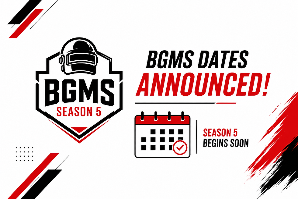 BGMS Season 5 dates announced