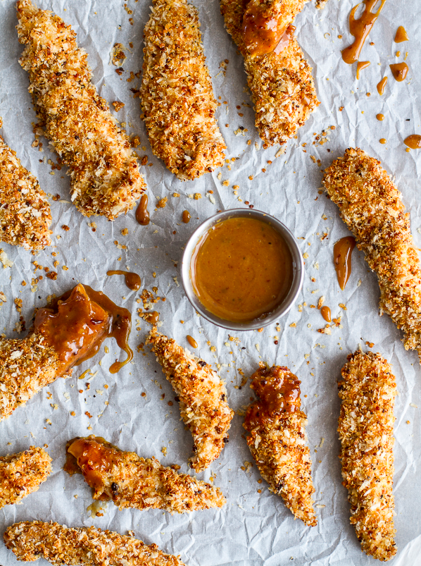 Quinoa Crusted Chicken Strips