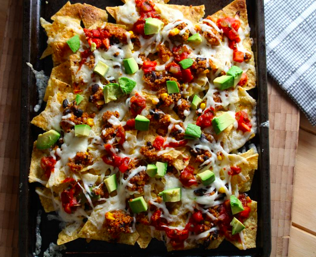 Loaded Quinoa Nachos