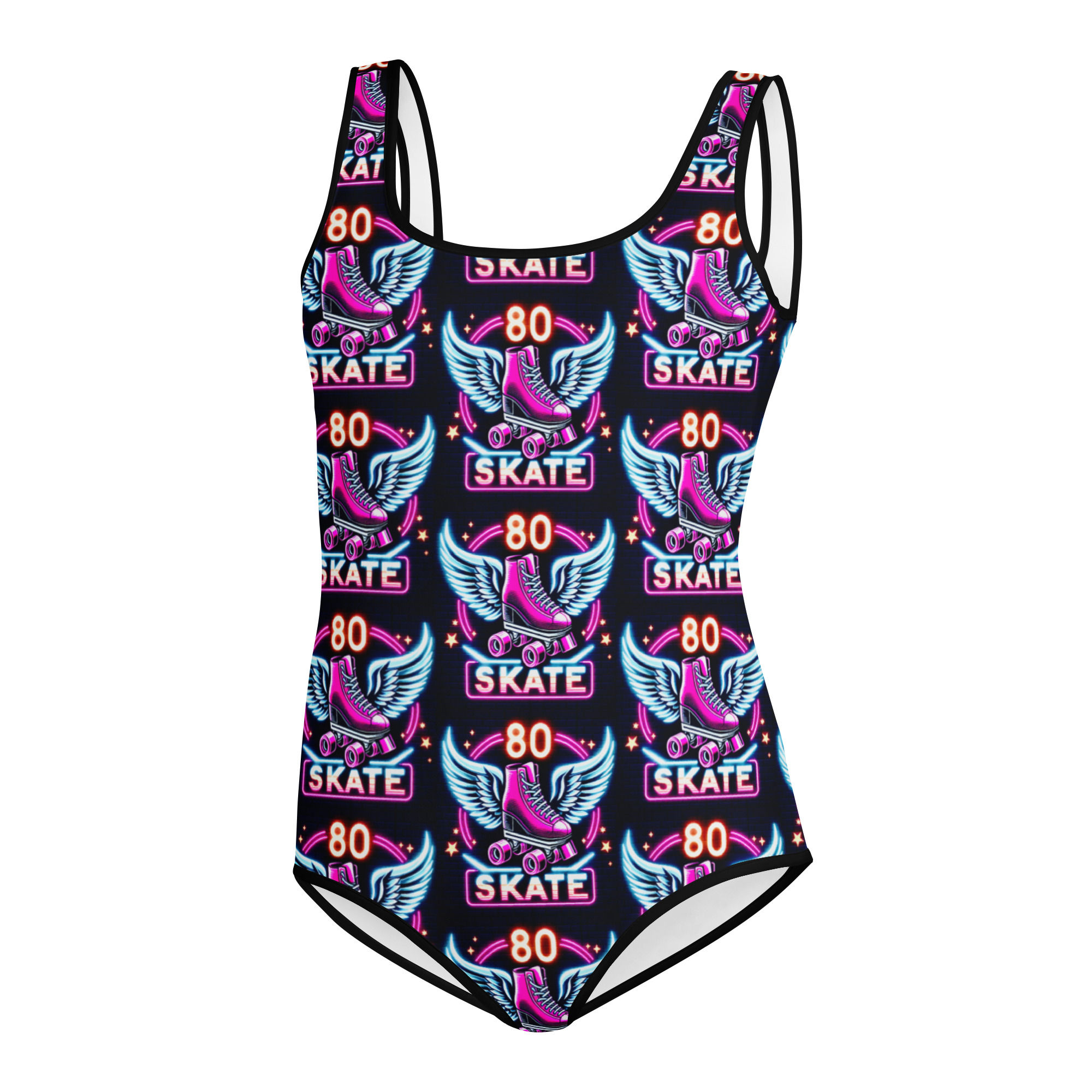 80SKATE Mom and Me All-Over Print Youth Swimsuit