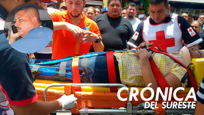 Combichero embiste a peatón en Cárdenas