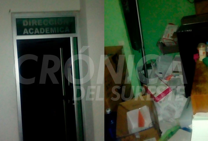 Comando roba caja fuerte de la UPCH