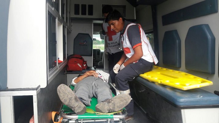 Sufre golpe de calor y termina hospitalizado en Cárdenas