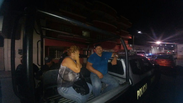 Capturan a pareja por escandalizar en Cárdenas