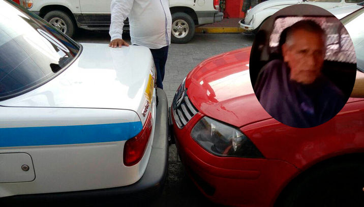 'Boliche' impacta a taxi en Cárdenas
