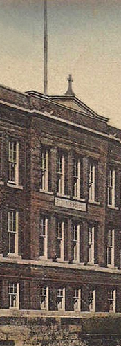 St. Mary's School is rebuilt after fire. St. Mary's Grade School building opens.