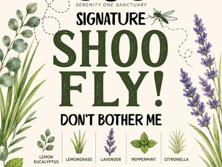 SOS Shoo Fly! Botanical Bug Spray
