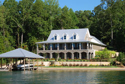 Metal shingles home installation