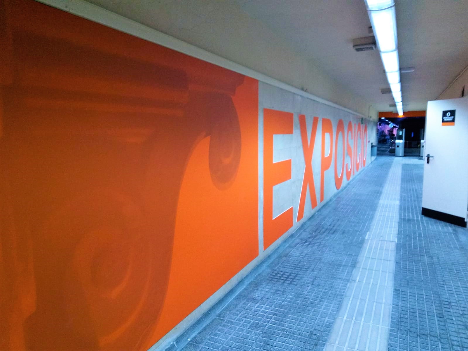 Rótulo Exposició