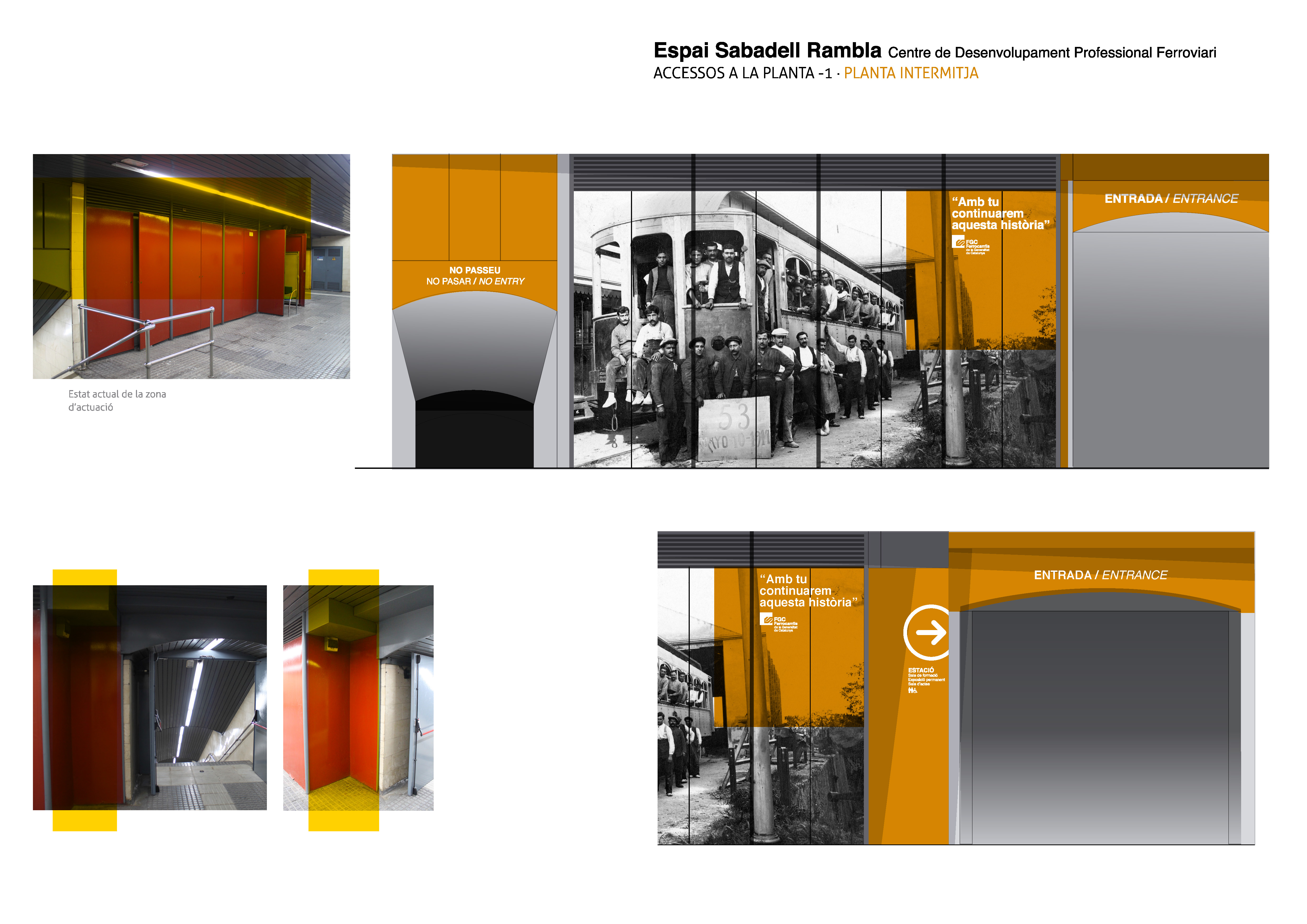 Proyecto acceso planta 1