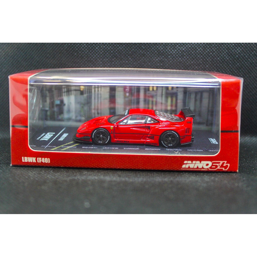 Inno64 LB-WORKS F40 Red(สีแดงไม่ติดดิคอล)
