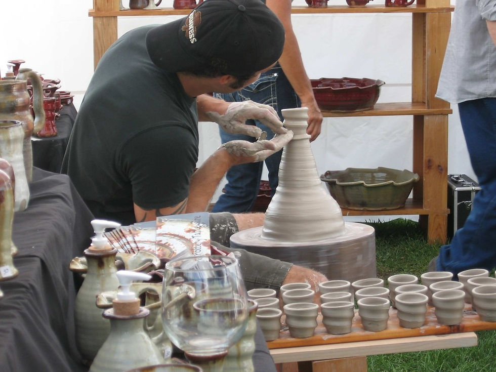 Pottery and sculpting