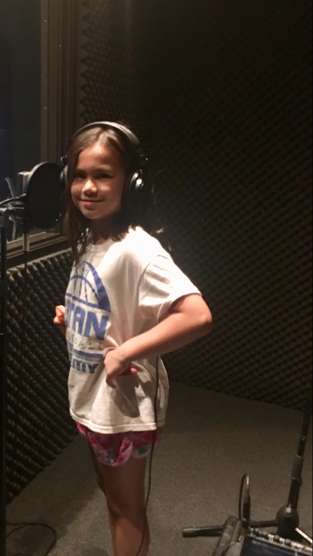 Megan Doing Voiceovers
