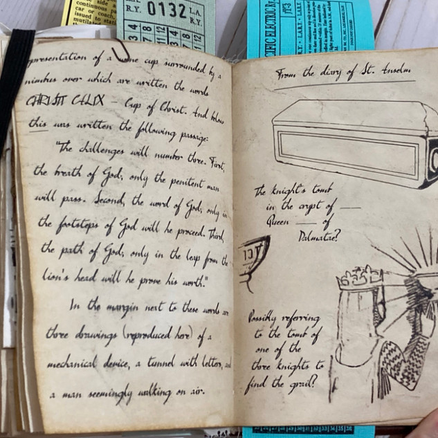 St. Anselm Diary page