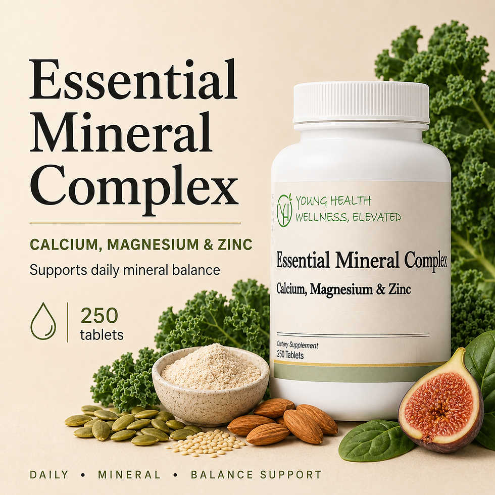 Essential Mineral Complex - Calcium, Magnesium & Zinc