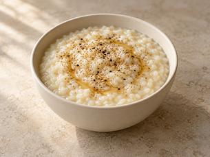 꿀참깨 라이스푸딩 / Honey Sesame Rice Pudding