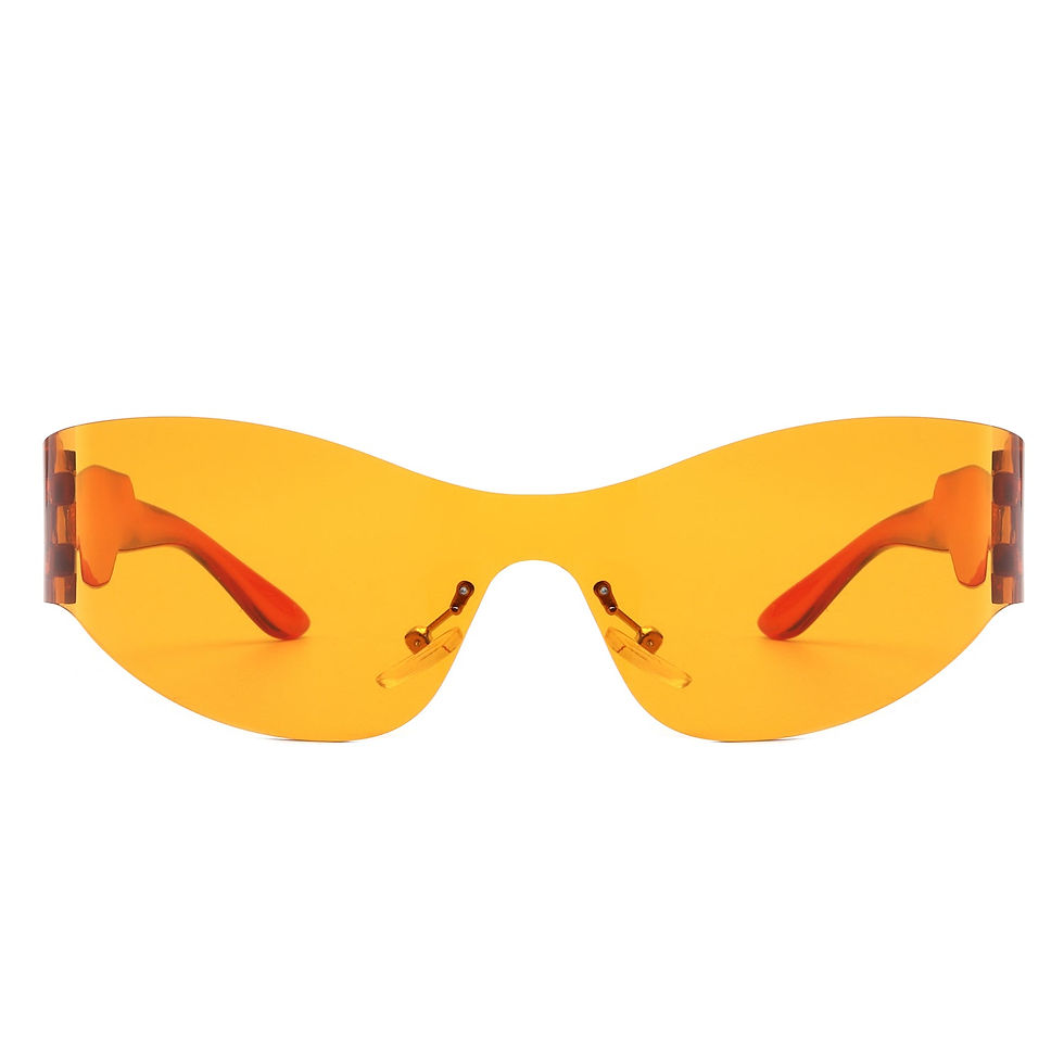 Thumbnail: Galadriel - Futuristic Mirrored Cyberpunk Sport Sunglasses
