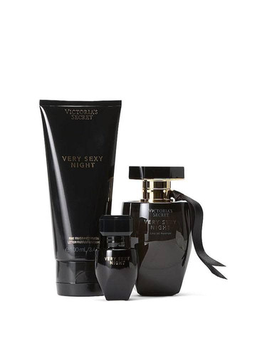 Victoria’s Secret Very Sexy Night Set Victoria's Secret 3PC Very Sexy Night Fragrance Gift Set | eBay