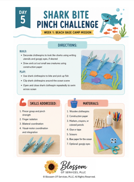 Thumbnail: Summer Fine Motor Challenge