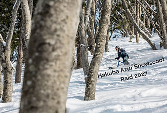 Snowscoot à Hakuba -Japon-