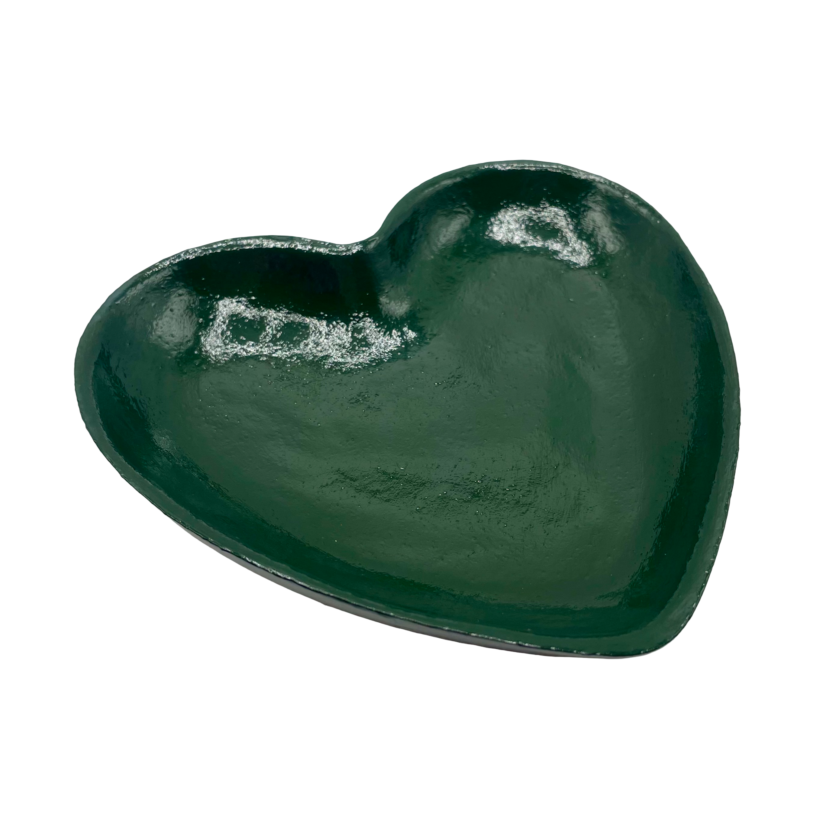 Vide Poche Cœur - Vert Foncé