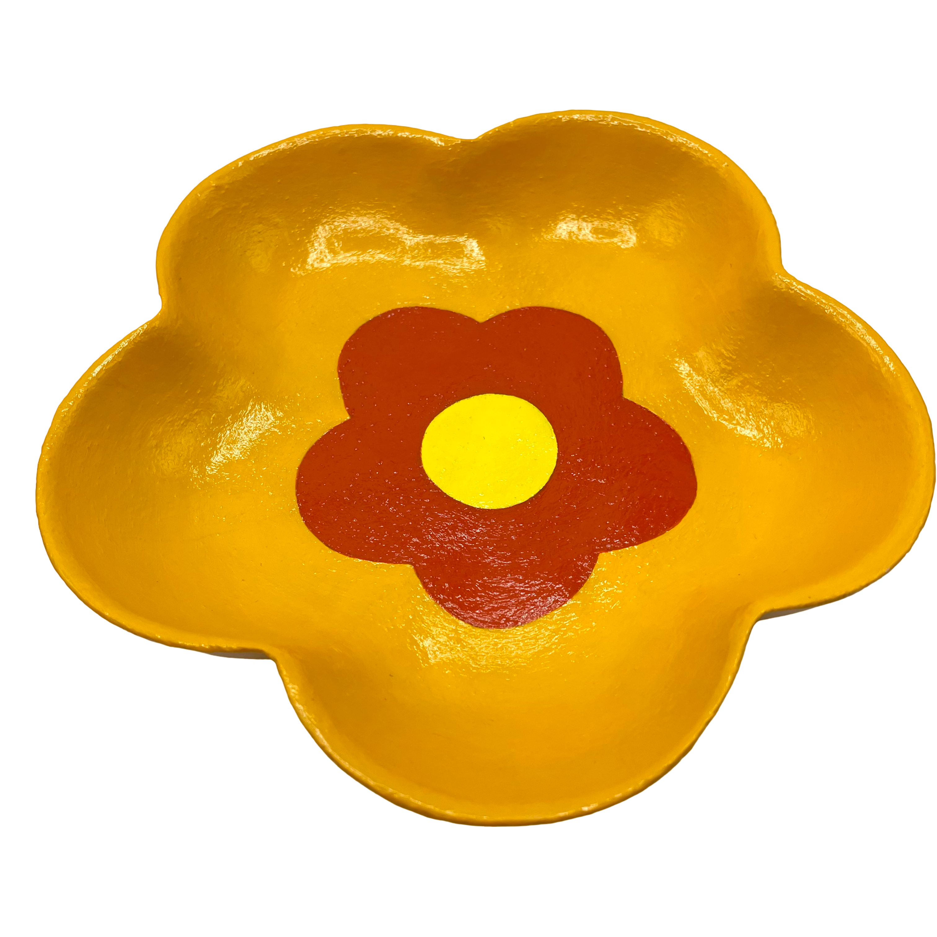 Vide Poche Fleur - Jaune