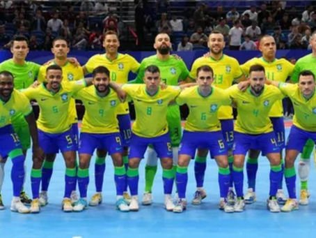RedeTV! fecha contrato exclusivo para exibir jogos da seleção brasileira de futsal na TV aberta