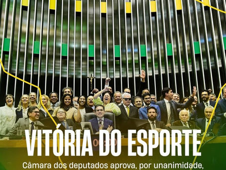SENADO APROVA A LEI DE INCENTIVO AO ESPORTE PERMANENTE