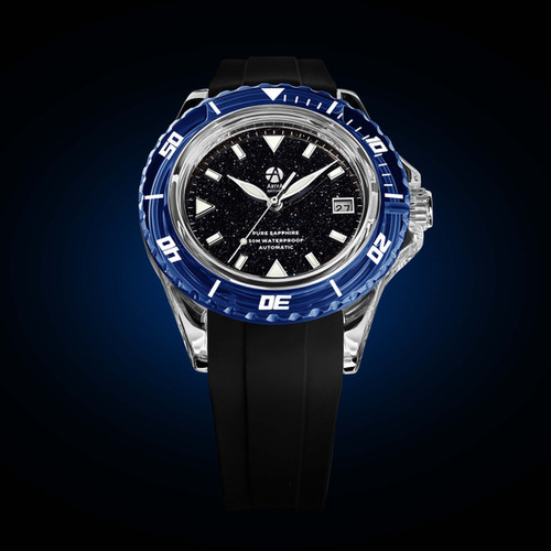 ArtyA AquaSaphir Aventurine Blue Bezel