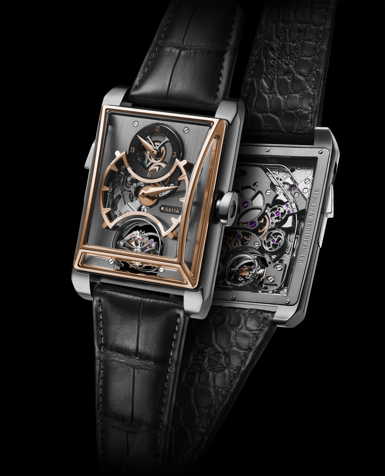 ArtyA 3 Gongs Minute Repeater Regulator watch