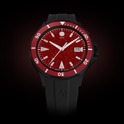 ArtyA Black Red Aventurine
