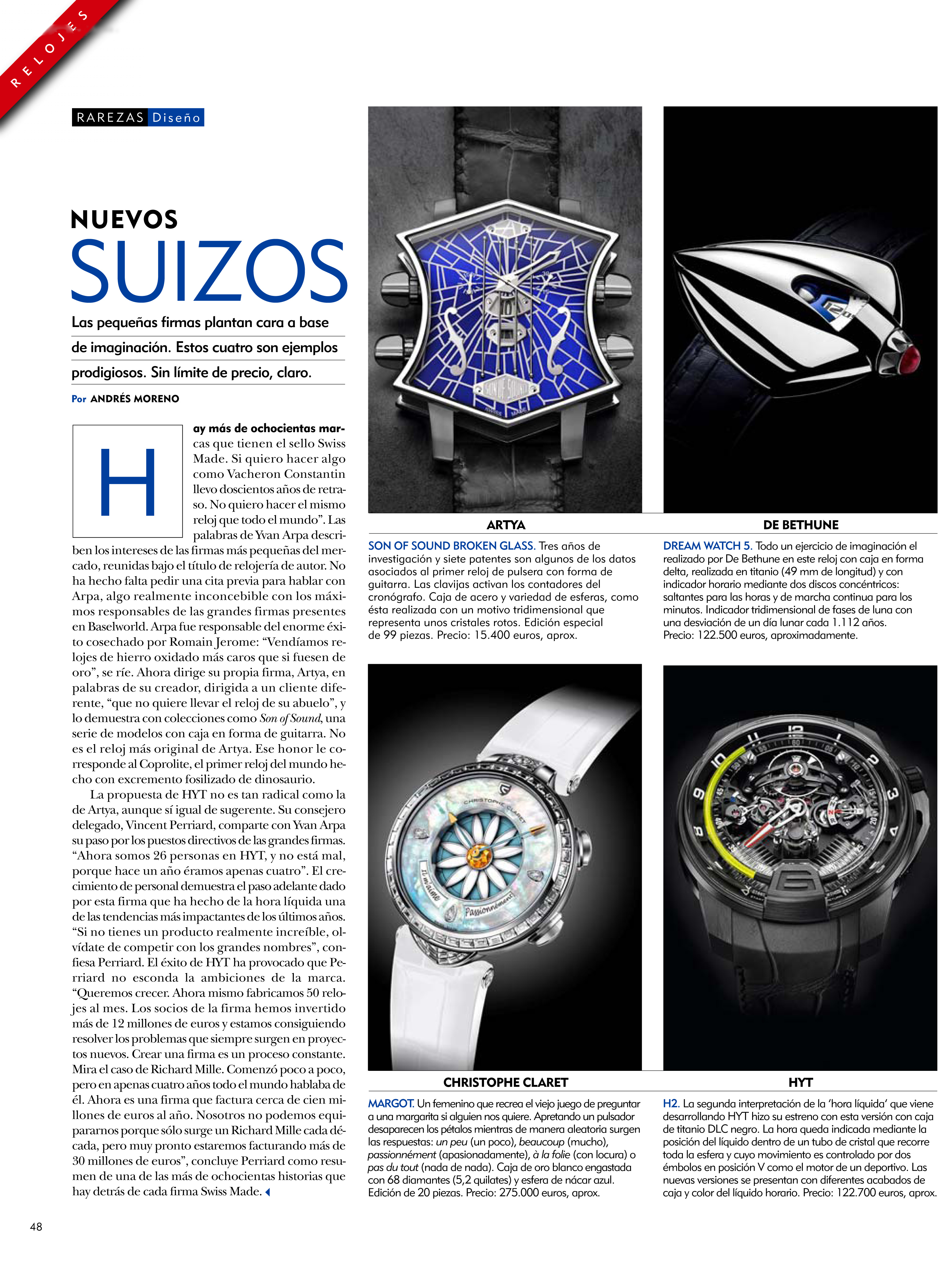 Press Artya Watches