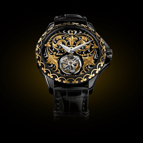 ArtyA Sculpted Gold Tourbillon