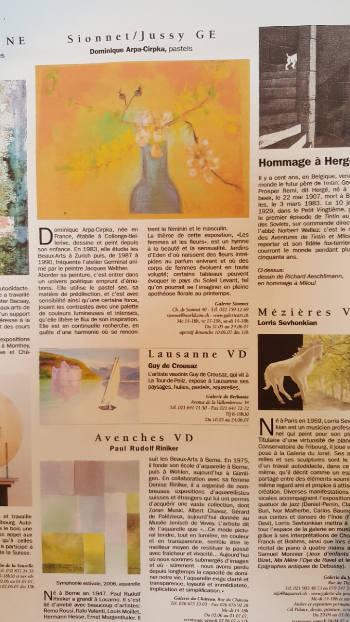 Art Accrochages