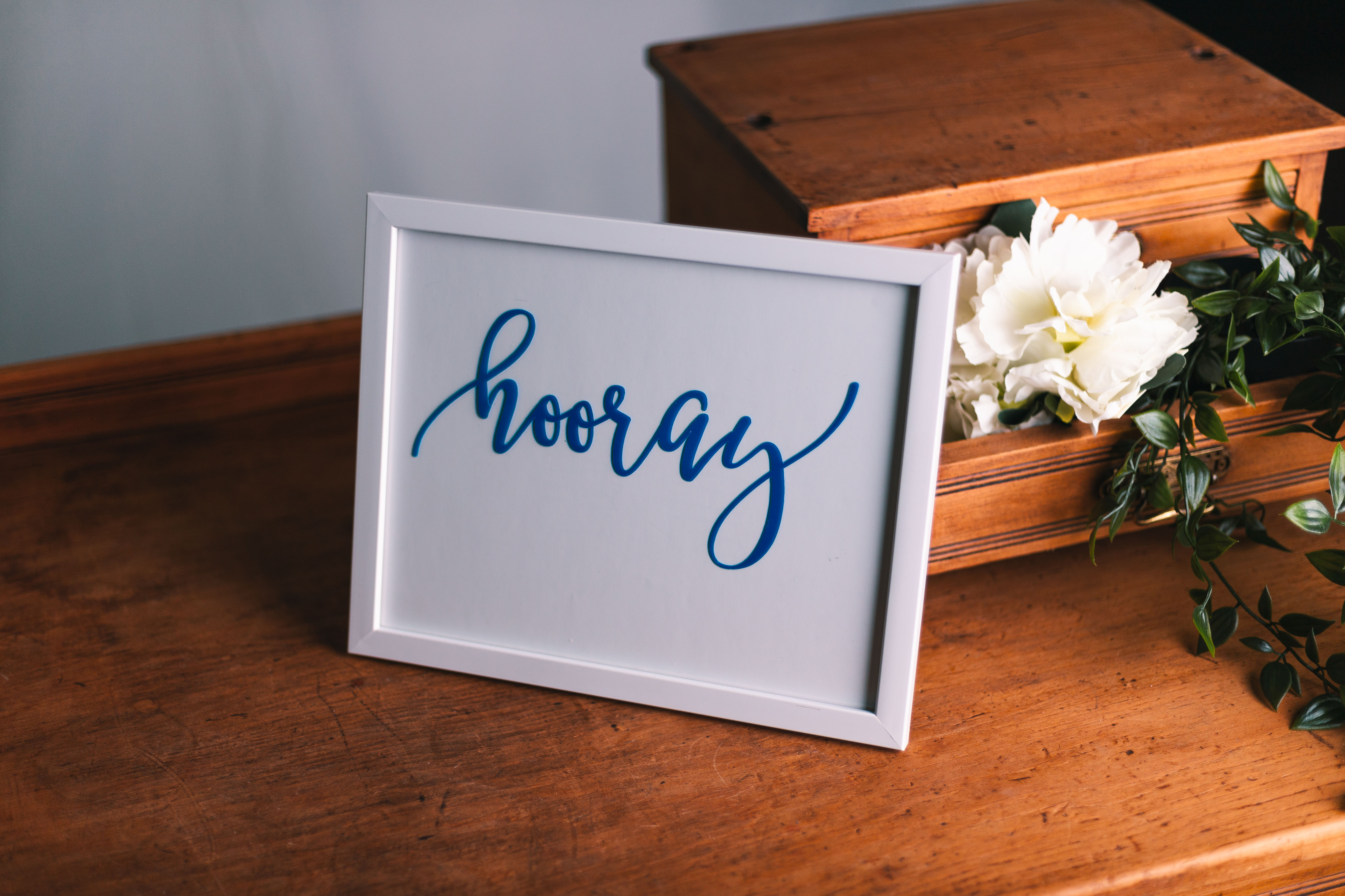 Vinyl Sign