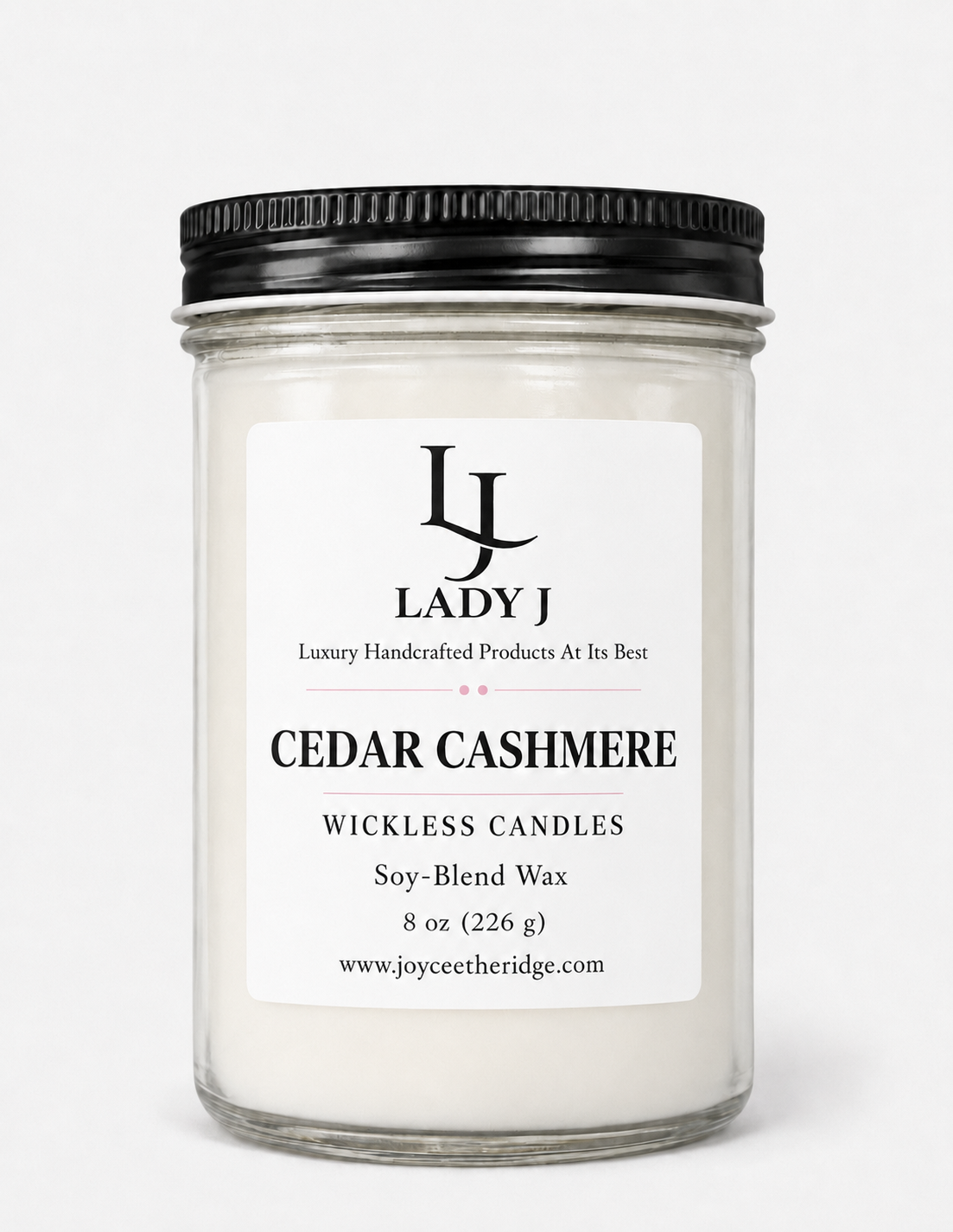 Jar Wickless Candles