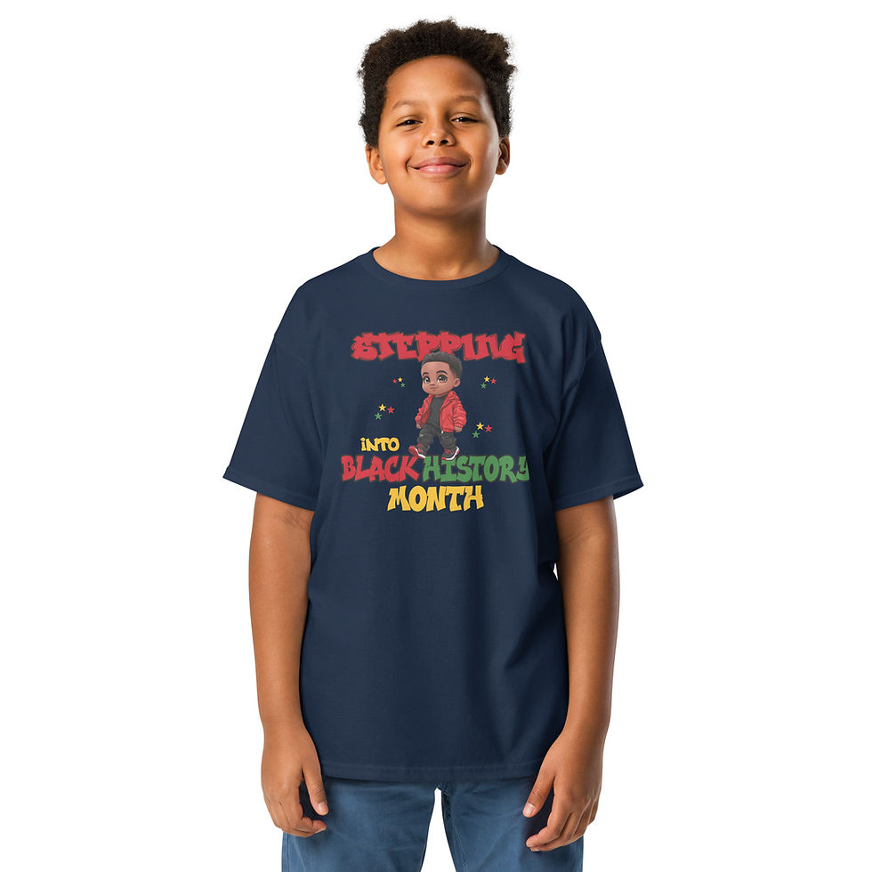 Thumbnail: Youth Stepping Into BH Month T-shirt
