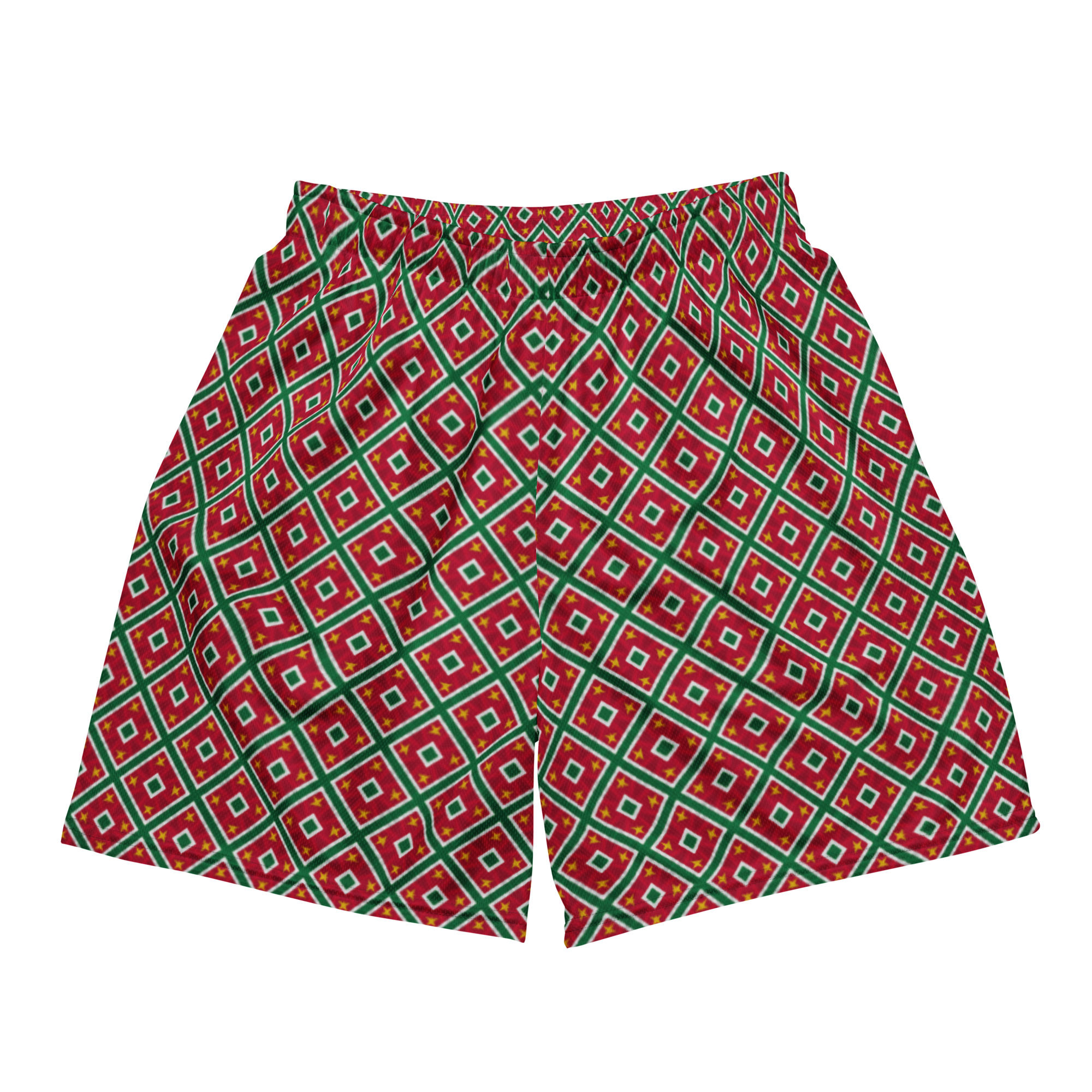 Rainforest Radiance – Suriname Mesh Shorts