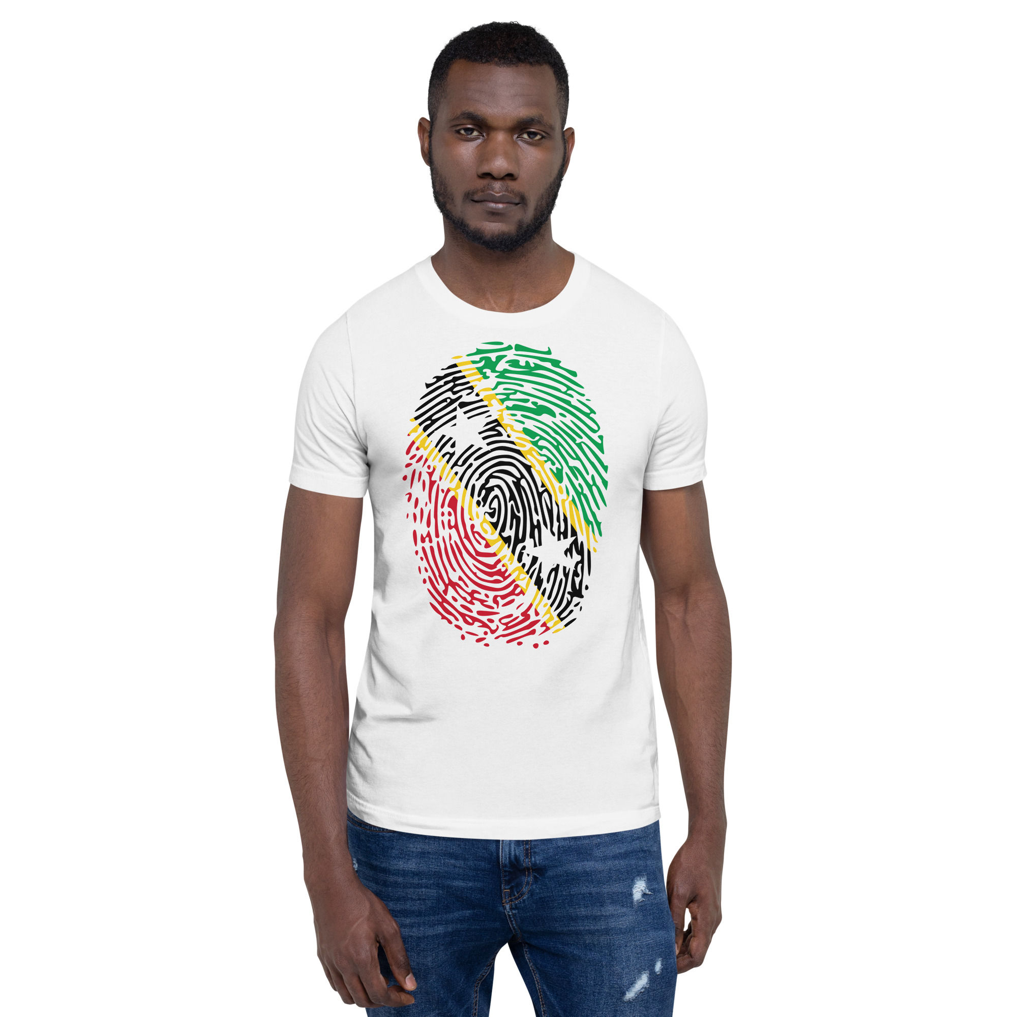Men's St Kitts & Nevis Thumbprint t-shirt