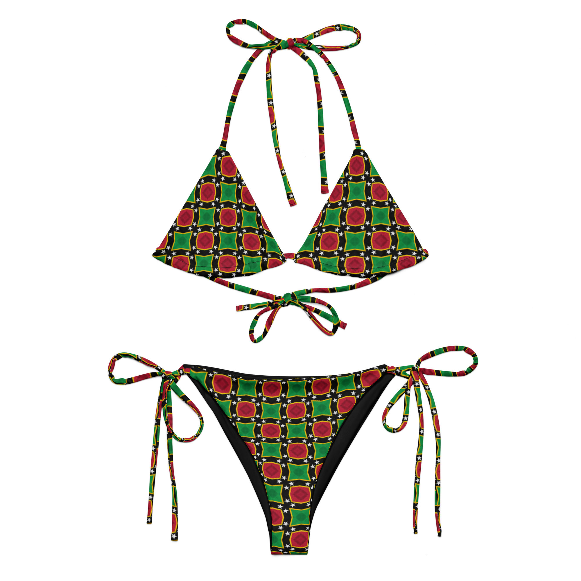 Twin Peaks – St. Kitts & Nevis String Bikini Set