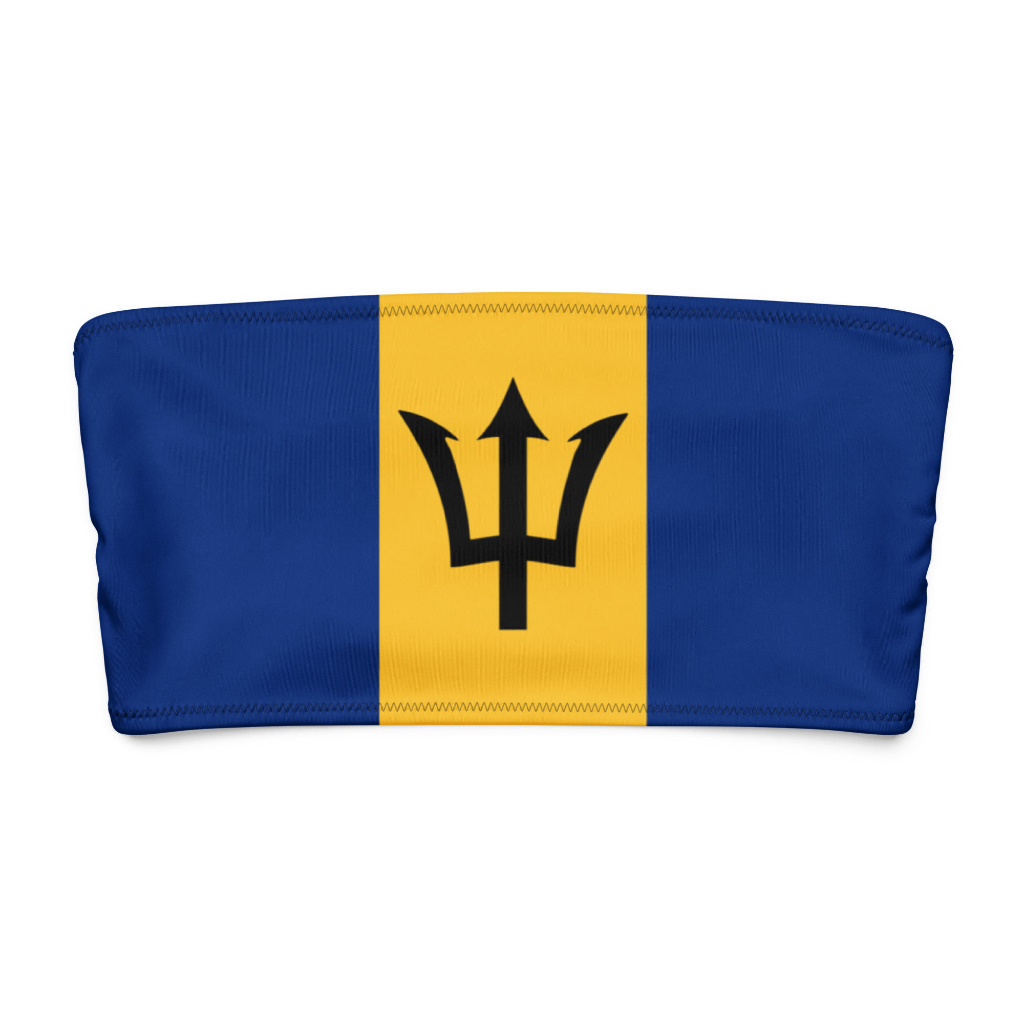 One Flag Bandeau Bikini Top