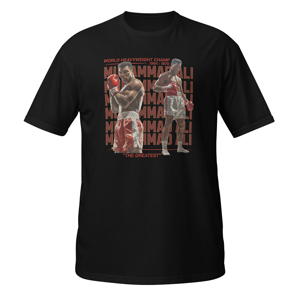 Mohammad Ali Graphic Short-Sleeve Unisex T-Shirt