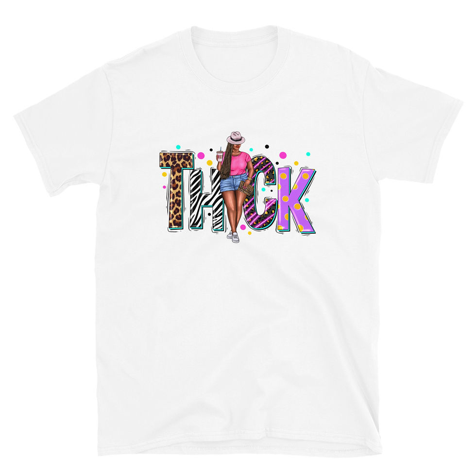 Women's Thick pattern graphic t-shirt